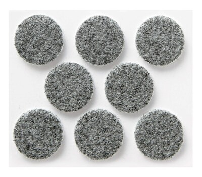 Scotch Heavy Duty Felt Floor Protectors, Gray, 16/Pack (SP872-NA)