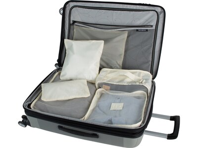 G Force 6-Piece Fabric Travel Pouch Set, Water Resistant, Cashmere (27105-CASHMERE)