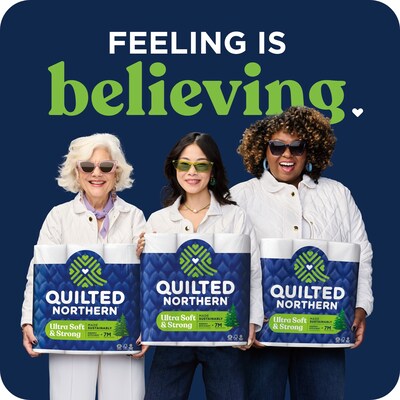 Quilted Northern Ultra Soft & Strong Toilet Paper, 2-ply, White, 295 Sheets/Roll, 18 Rolls/Case (946325/94475501)