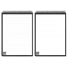 Rocketbook Flip Reusable Smart Notepad, 6 x 8.8, Lined & Dot Grid Ruled, 36 Pages, Teal (FLP-E-RC-