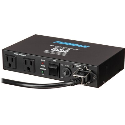 Furman 2-Outlet Outlet Adapter, Black (AC-215A)