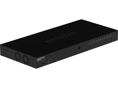 Netgear AV Line 10-Port Gigabit Ethernet Managed Switch, Black (GSM4212P-100NAS)