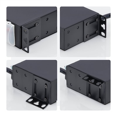 StarTech Rack PDU 120V Rack Power Distribution Unit, 14-Outlet, 1U Rack-Mount (1415B8H-RACK-PDU-SP)