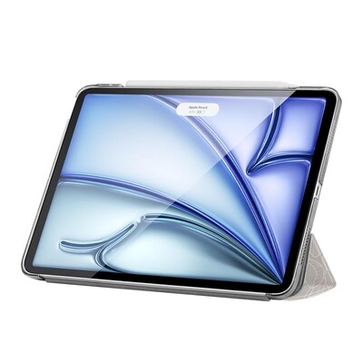 SaharaCase Venture Series Tri-Fold Folio Case for iPad Air 13 (M3/M2), Flower Gray (TB00413)