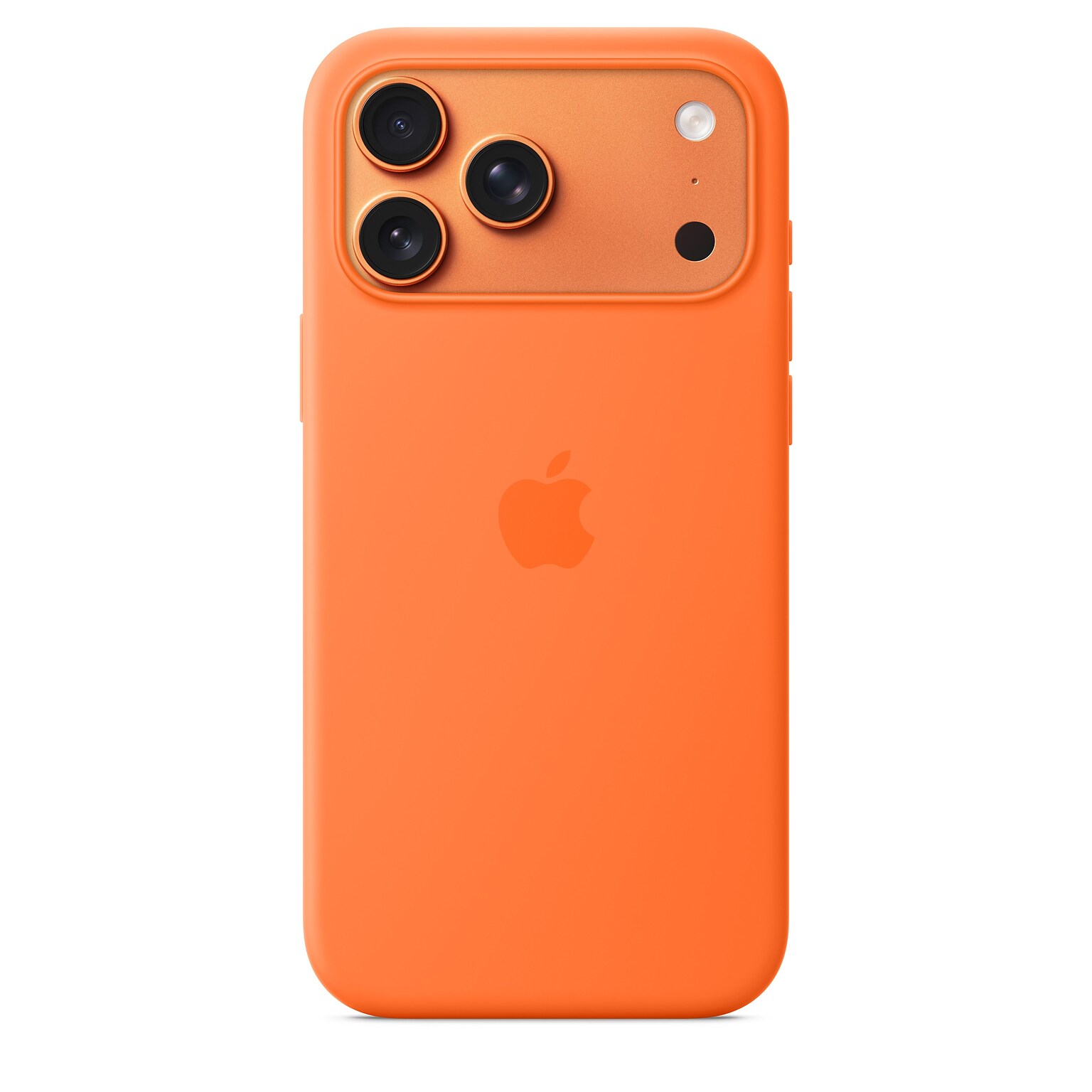 Apple Silicone MagSafe Phone Case for iPhone 17 Pro Max, Orange (MGFL4ZM/A)