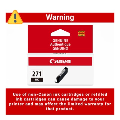 Canon 271 Black Standard Yield Ink Cartridge (0390C001)