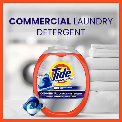 Tide Professional HE Laundry Detergent Capsule, 101 Oz., 63 Capsules/Pack (14053)