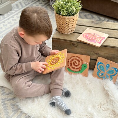 Yellow Door Sensory Calming Trails, Assorted Colors, 4/Set (YUS1240)