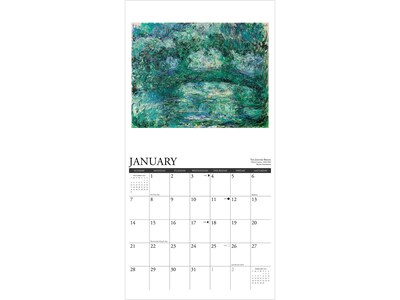 2024 Willow Creek Monet 12" x 12" Monthly Wall Calendar  (34491X)