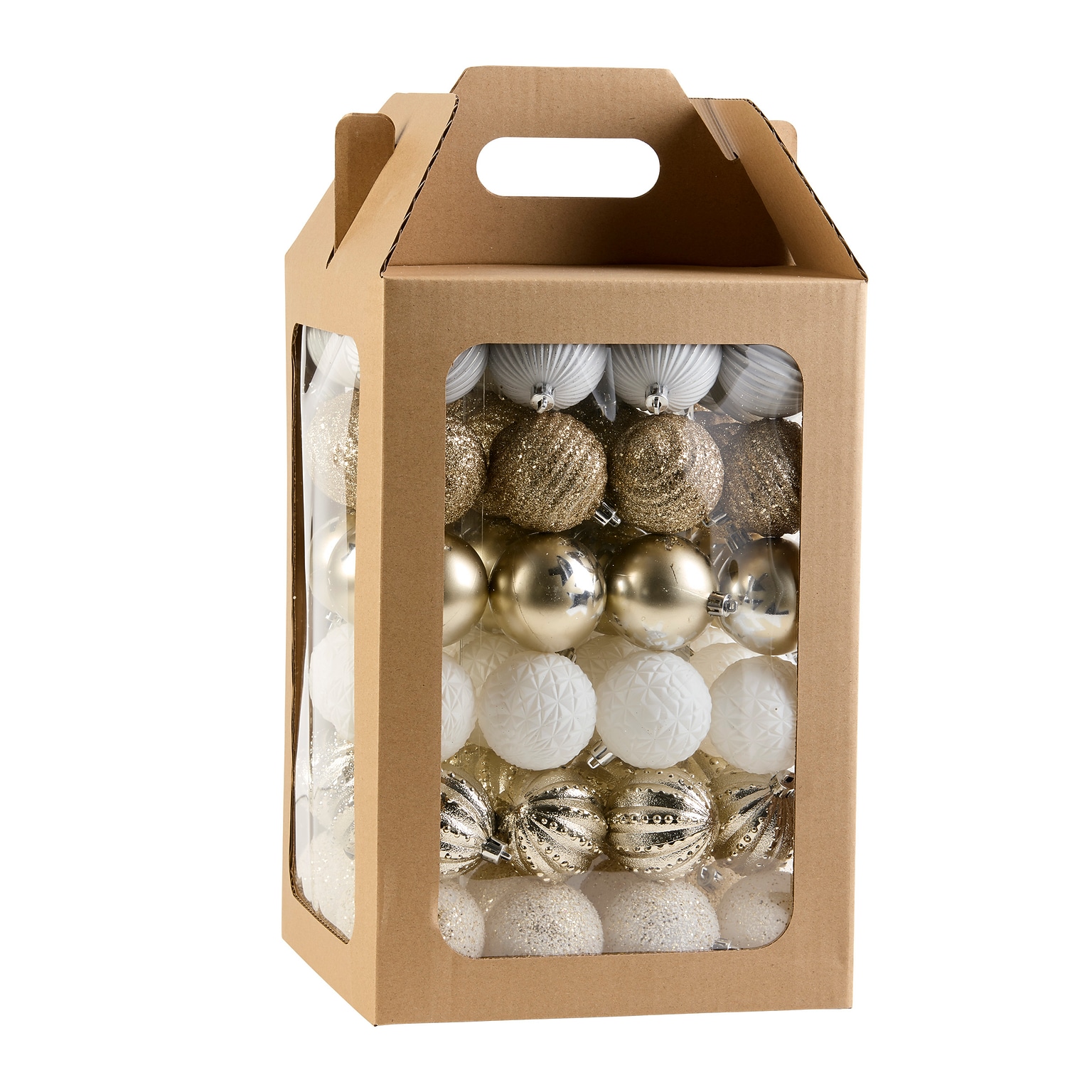 National Tree Company First Traditions Collection 96-Piece Christmas Ball Ornament Set (FRT100-AH112612)