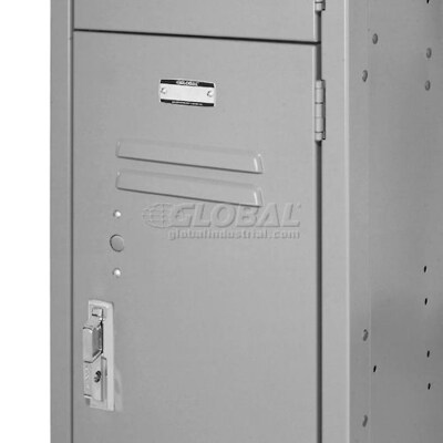 Global Industrial Paramount 78H 3-Tier 3-Column Locker, Gray (238234GY)