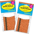 Barker Creek Giraffe Library Pockets, 60/Set (BC3824)