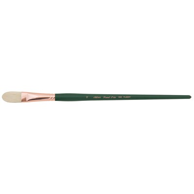 Silver Brush Natrual Hog Bristle, Grand Prix Filbert Brushes, 8/Pack (SLVGP1061)