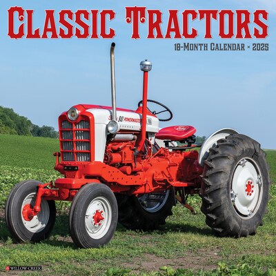 2025 Willow Creek Classic Tractors 12 x 12 Monthly Wall Calendar (42458)