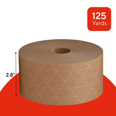 Standard Grade Paper Packing Tape, 2.8 x 125 yards, Each (468231-CC)