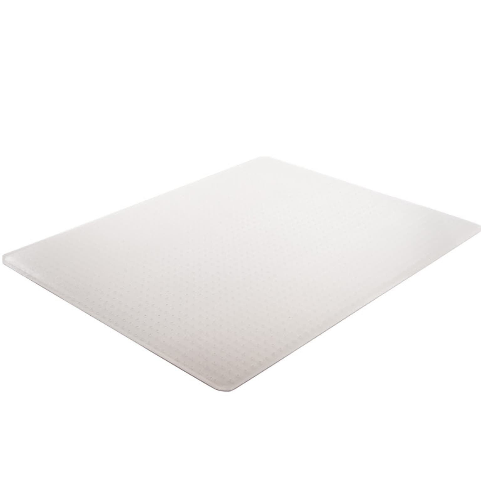 Lorell Rectangular Low-Pile Chair Mat, 46W x 60L, Clear (LLR69160)