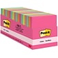 Post-it Sticky Notes, 3 x 3 in., 18 Pads, 100 Sheets/Pad, The Original Post-it Note, Poptimistic Collection