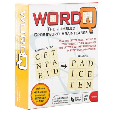 Continuum Games Word Q: The Jumbled Crossword Brainteaser Game (CTMCG1501)