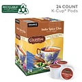 Celestial Seasonings India Spice Chai Tea, 0.13 oz. Keurig® K-Cup®p Pods, 24/Box (14738)