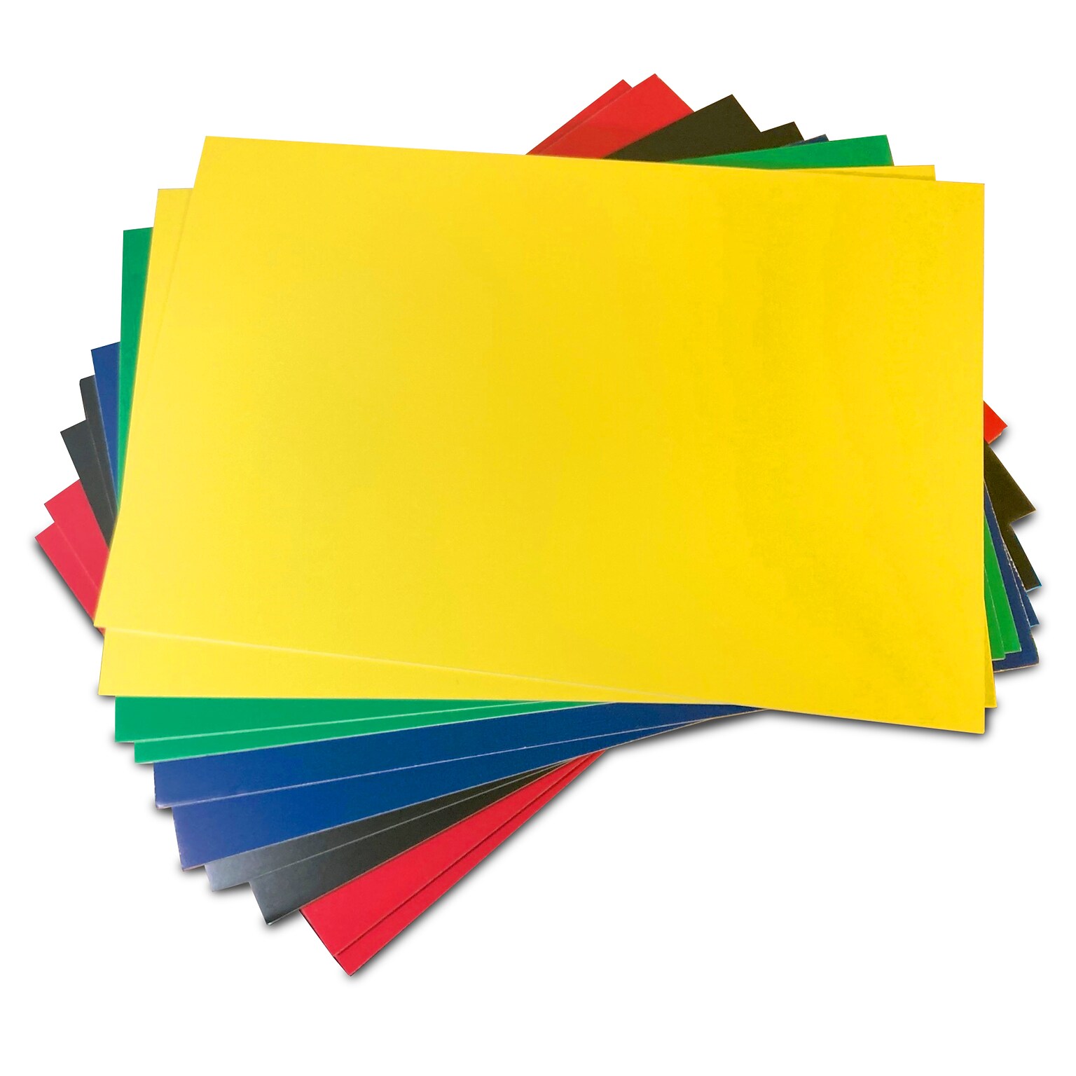 Flipside Foam Board, 30 x 20, Assorted Colors, 10/Carton (20320)