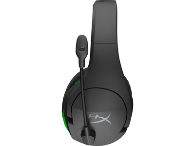 HyperX Cloudx Stinger Core Wireless Noise Canceling Stereo Gaming Over-the-Ear Headset, Black/Green (4P5J0AA)