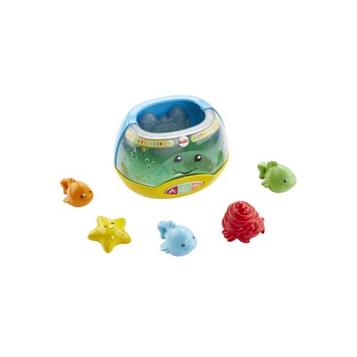 Fisher-Price Laugh & Learn Magical Lights Fishbowl Interactive Toy, 2/Pack (DYM75)