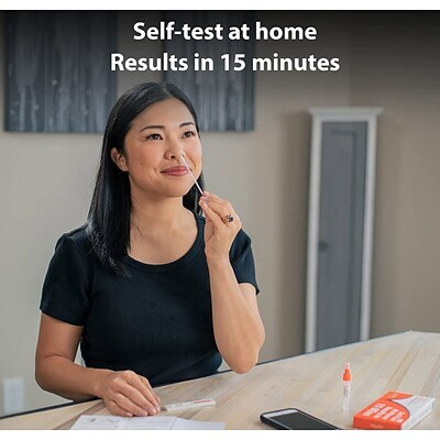 iHealth COVID-19 At-Home Antigen Self Test Kit, 40 Tests (TBN203247)
