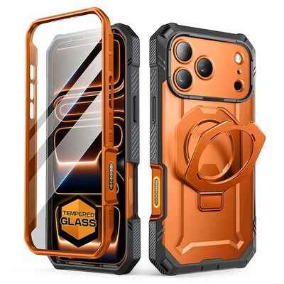 SUPCASE UBGrip Pro MagSafe Case for iPhone 17 Pro, Shock Absorbing, Coral (SUP-iPhone2025Pro-GripPro-GSSP-Coral)