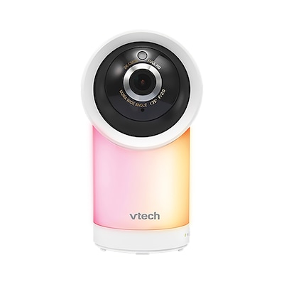 VTech Smart Wi-Fi Wireless 5" Baby Monitor with 1080p Camera, 360° Pan & Tilt, Night-Light & Remote Access, White (RM5766HD)