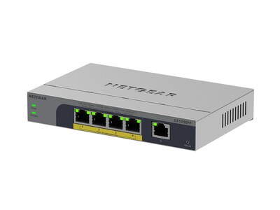 Netgear Easy Smart 5-Port Gigabit Ethernet PoE Managed Switch, 1000Mbps, Black (GS105EPP-100NAS)