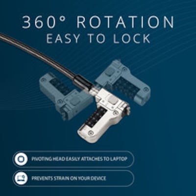 Kensington PortLock Combination Laptop Lock for Specialized USB-C Lock Slots (K64549WW)