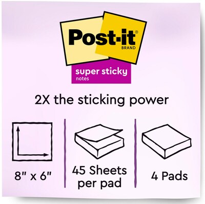 Post-it Notes, 11 x 11, Orange, 30 Sheet/Pad (BN11O)
