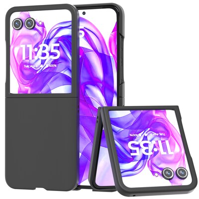 SaharaCase Venture Series Hard-Shell Case for Motorola Razr+ (2024), Scorpion Black (CP00627)