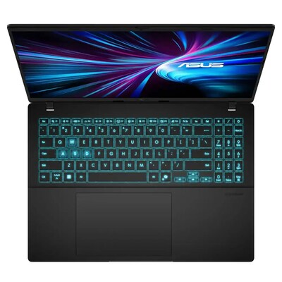 Asus V16 V3607 16" LCD Gaming Laptop, Intel Core i7-240H, 16GB RAM, 512GB SSD, Windows 11 Home, Backlit Keyboard