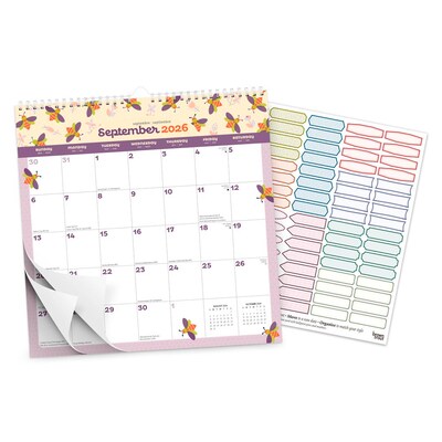 2026 BrownTrout Busy Bees 12" x 12" Monthly Wall Calendar (9798330702688)