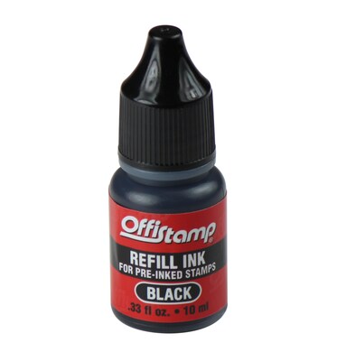 Offistamp Ink Refills, Black Ink (090724)
