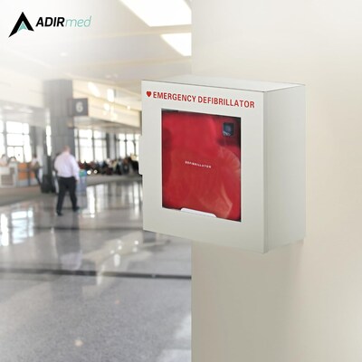 Viva Comfort AED Steel Wall Cabinet, White (99901-MK)