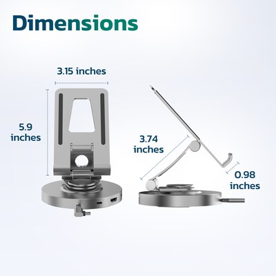 Purely L135 Docking Station for Devices up to 13", Silver (PDSL135)