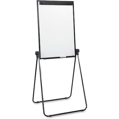 Lorell Double Sided Melamine Dry-Erase Whiteboard Easel, 3 x 2 (LLR55629)