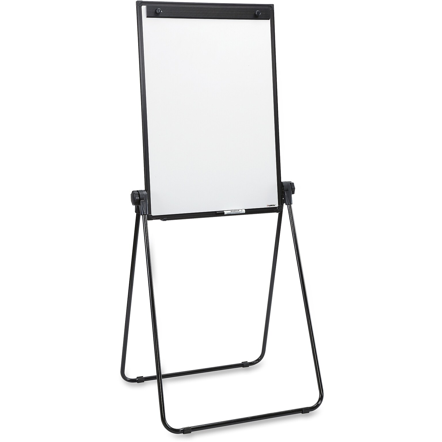 Lorell Double Sided Melamine Dry-Erase Whiteboard Easel, 3 x 2 (LLR55629)