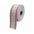 CONTROLTEK 50¢ Penny Automatic Coin Wrapper Roll, White/Red, 8 Rolls/Carton (575034)