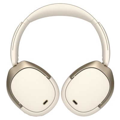 Edifier Wireless Active Noise Canceling Folding Over-Ear Headphones, Bluetooth, Ivory (WH950NB)