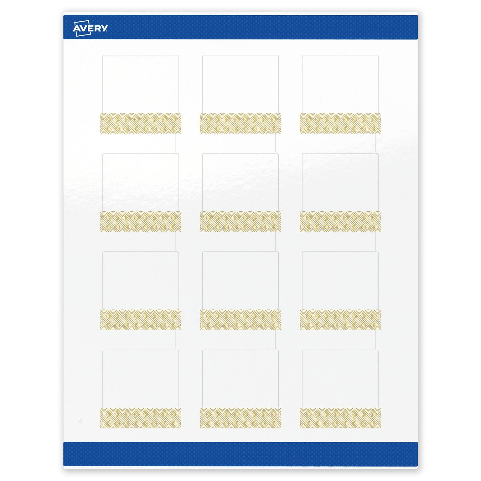 Avery Laser/Inkjet Square Multipurpose Labels, 2 x 2, White, 120/Pack (S00-EWR)