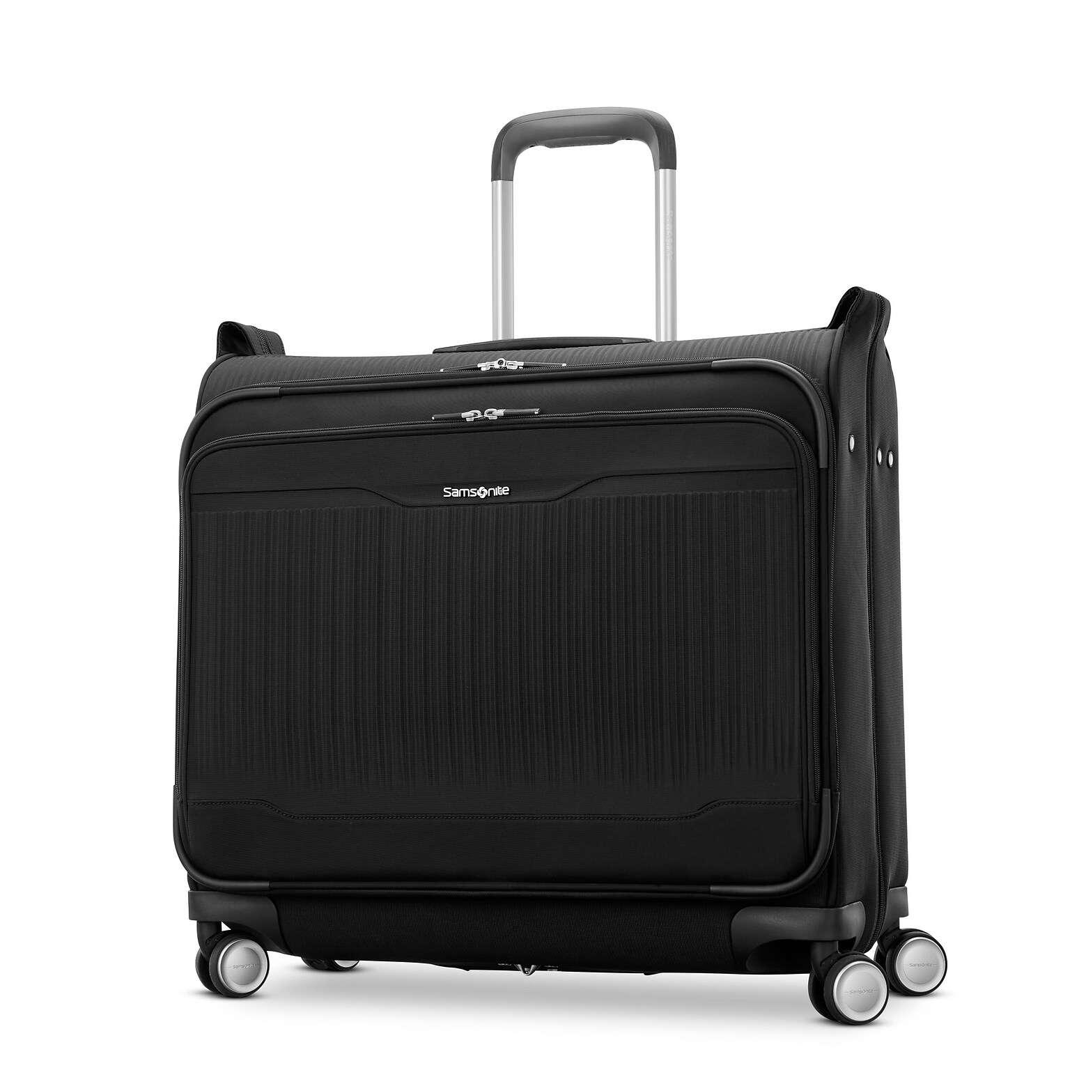 Samsonite Silhouette 18 22 Garment Bag with Spinner Wheels, Black (153642-1041)
