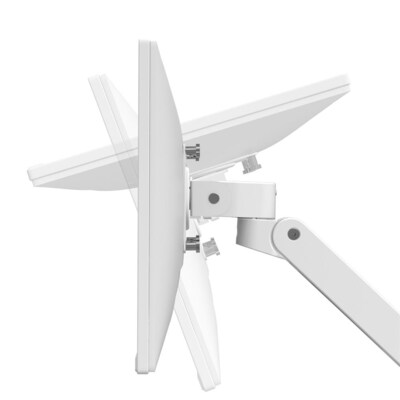 LX Pro Wall Monitor Arm, Single Monitor Mount, Up to 34", White (45-683-290)