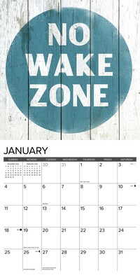 2026 Willow Creek Seas the Day 12" x 12" Monthly Wall Calendar (56004)