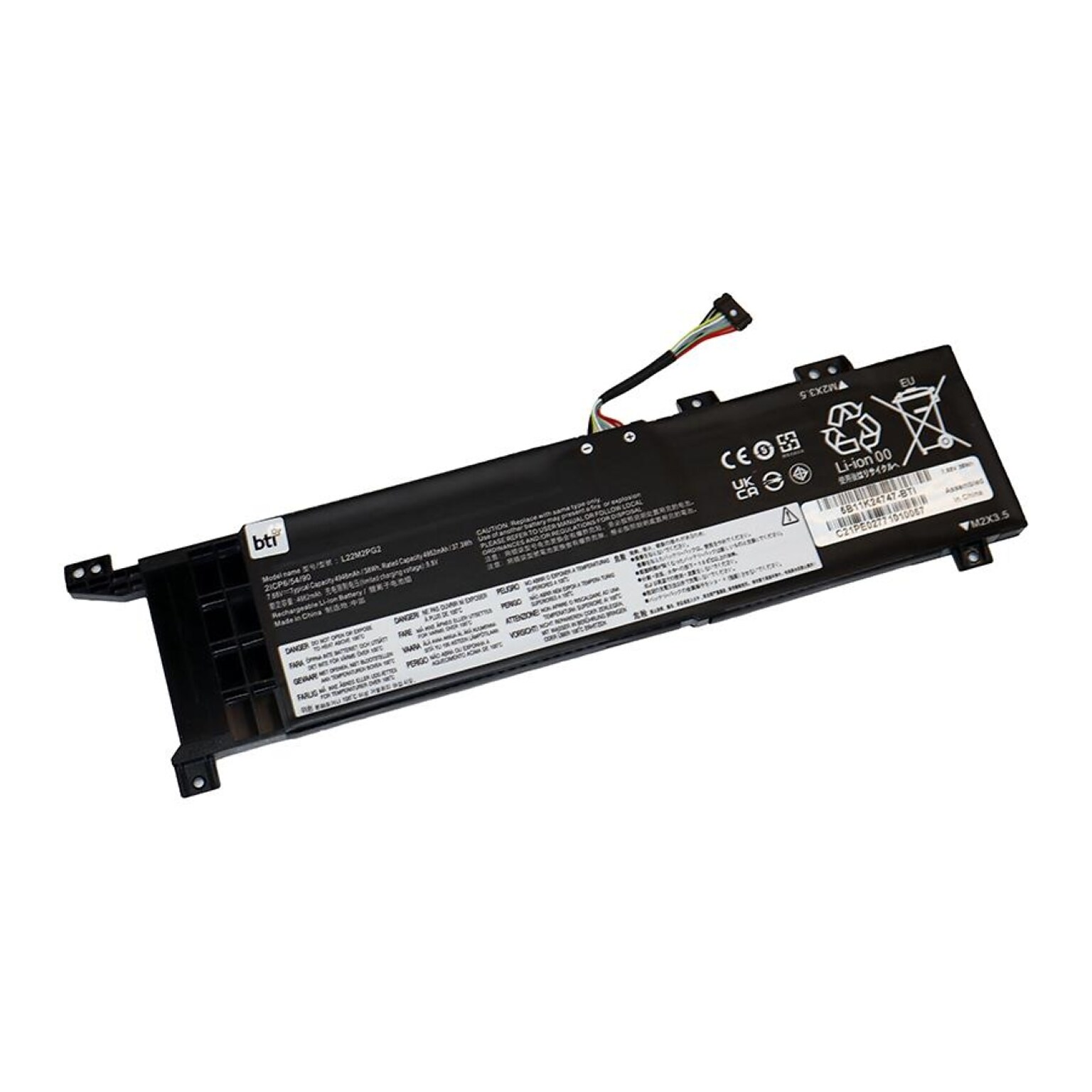Battery Technology Lithium-Ion Laptop Battery for Lenovo V14 (5B11K24747-BTI)