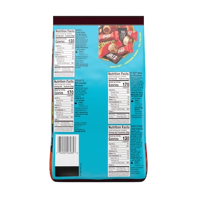 Hersheys Kit Kat & Reeses Miniatures Assorted Chocolate Candy Party Pack, 24.8 oz. (246-00013)