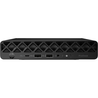 HP ProDesk 4 Mini G1i Desktop Computer, Intel Core Ultra 5 235T, 16 GB RAM, 256 GB SSD, Windows 11 Pro (D32M1UT#ABA)