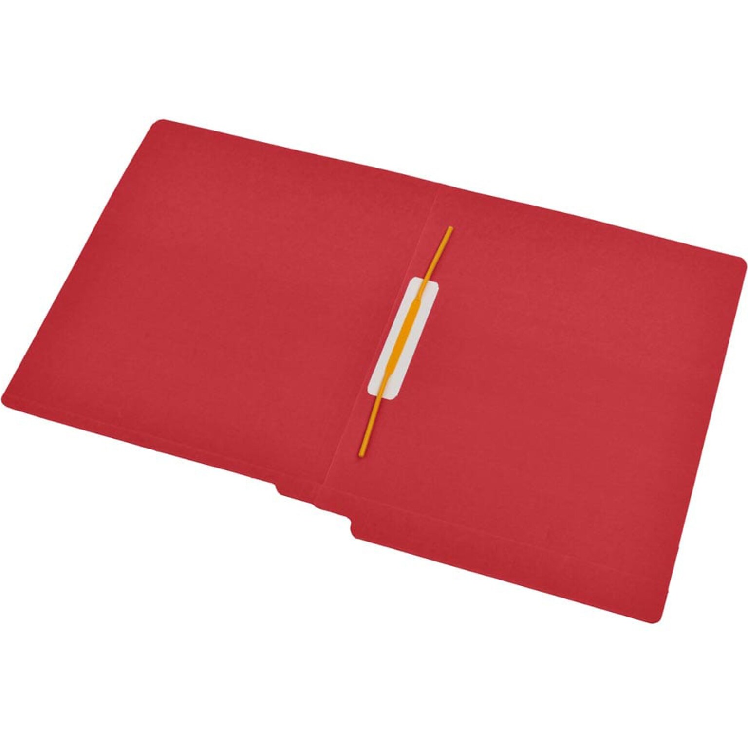Medical Arts Press Reinforced End Tab File Folder, Straight Cut, Letter-Size, Red, 50/Box (S-09168-RED)